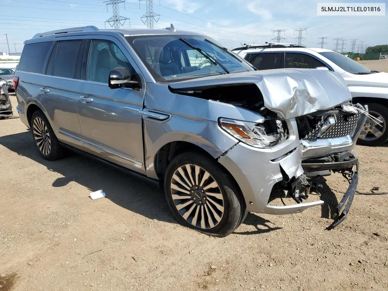 2020 Lincoln Navigator Reserve VIN: 5LMJJ2LT1LEL01816 Lot: 61955195