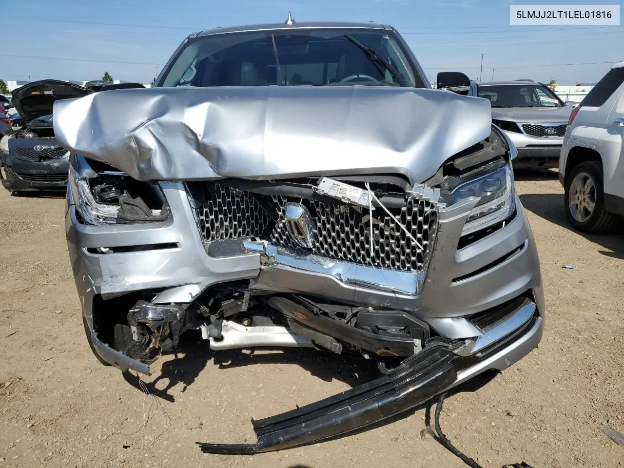 2020 Lincoln Navigator Reserve VIN: 5LMJJ2LT1LEL01816 Lot: 61955195
