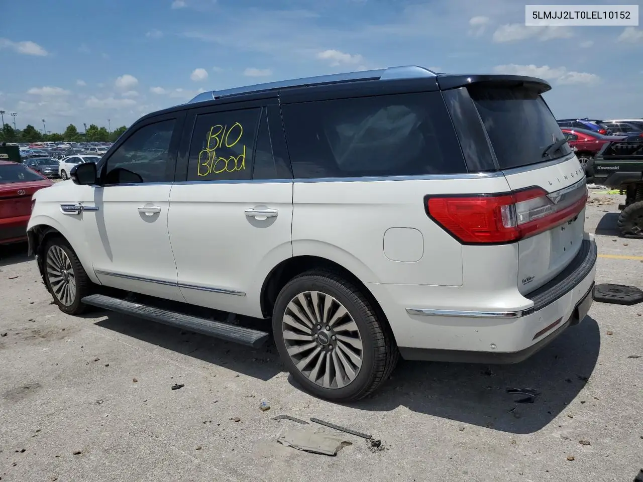 2020 Lincoln Navigator Reserve VIN: 5LMJJ2LT0LEL10152 Lot: 63636865