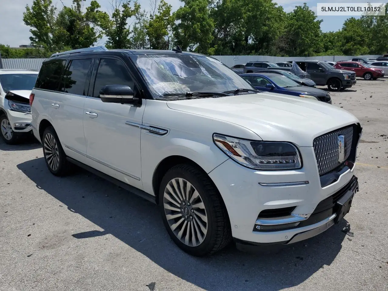 2020 Lincoln Navigator Reserve VIN: 5LMJJ2LT0LEL10152 Lot: 63636865