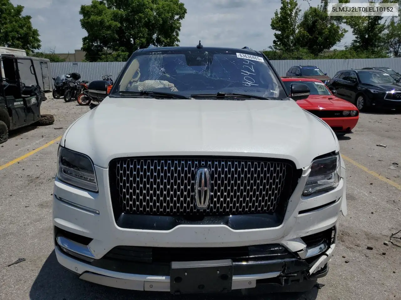2020 Lincoln Navigator Reserve VIN: 5LMJJ2LT0LEL10152 Lot: 63636865
