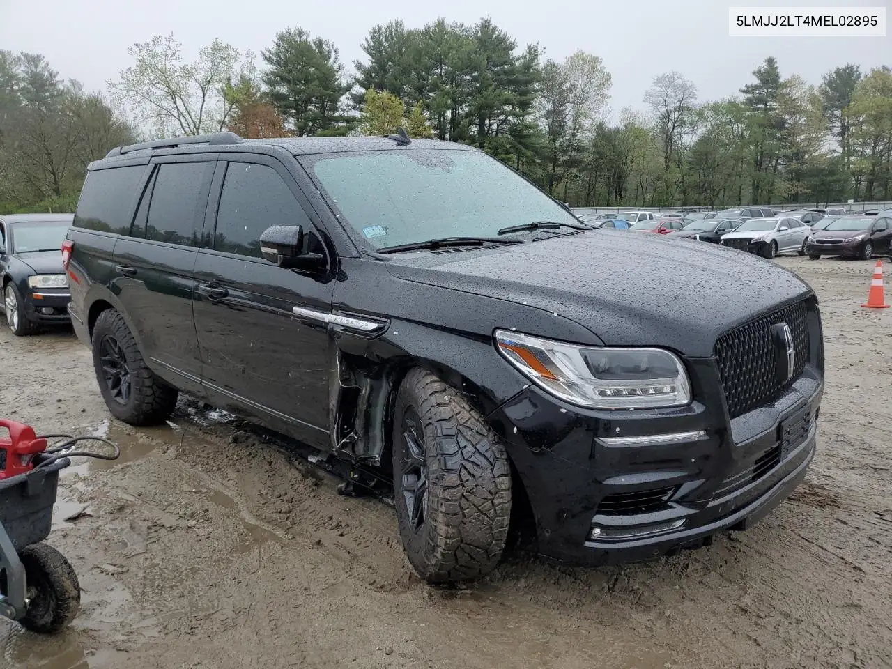 2021 Lincoln Navigator Reserve VIN: 5LMJJ2LT4MEL02895 Lot: 55827225