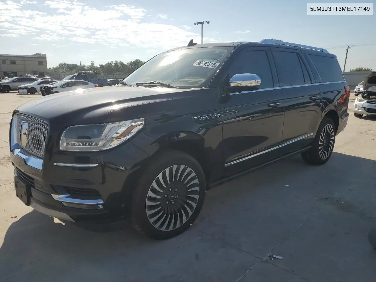 2021 Lincoln Navigator L Black Label VIN: 5LMJJ3TT3MEL17149 Lot: 56899515