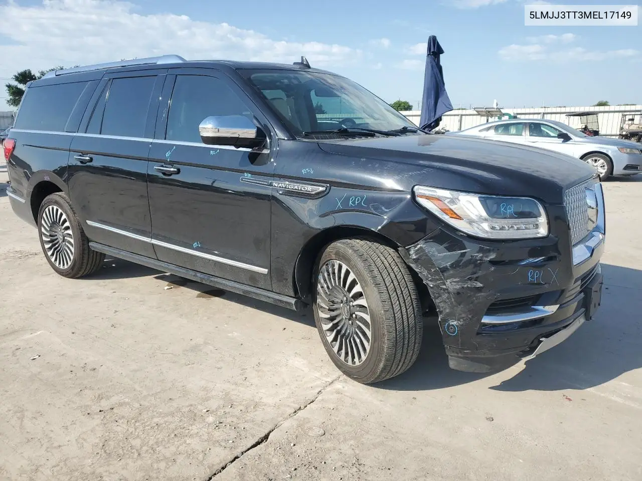 2021 Lincoln Navigator L Black Label VIN: 5LMJJ3TT3MEL17149 Lot: 56899515
