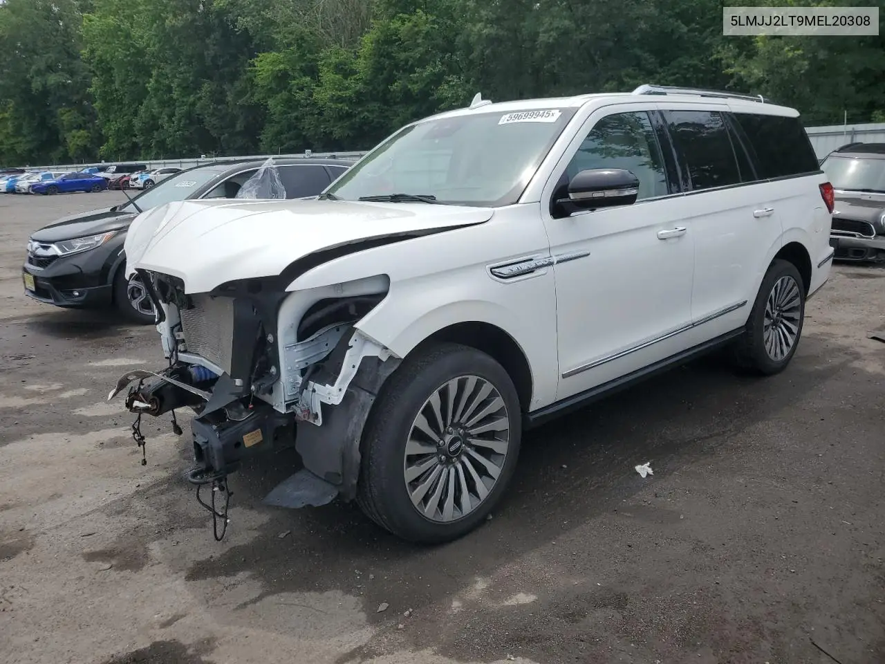 2021 Lincoln Navigator Reserve VIN: 5LMJJ2LT9MEL20308 Lot: 59699945