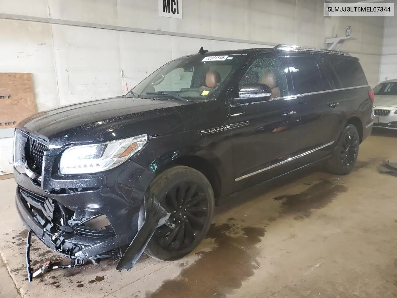 2021 Lincoln Navigator L Reserve VIN: 5LMJJ3LT6MEL07344 Lot: 60961885