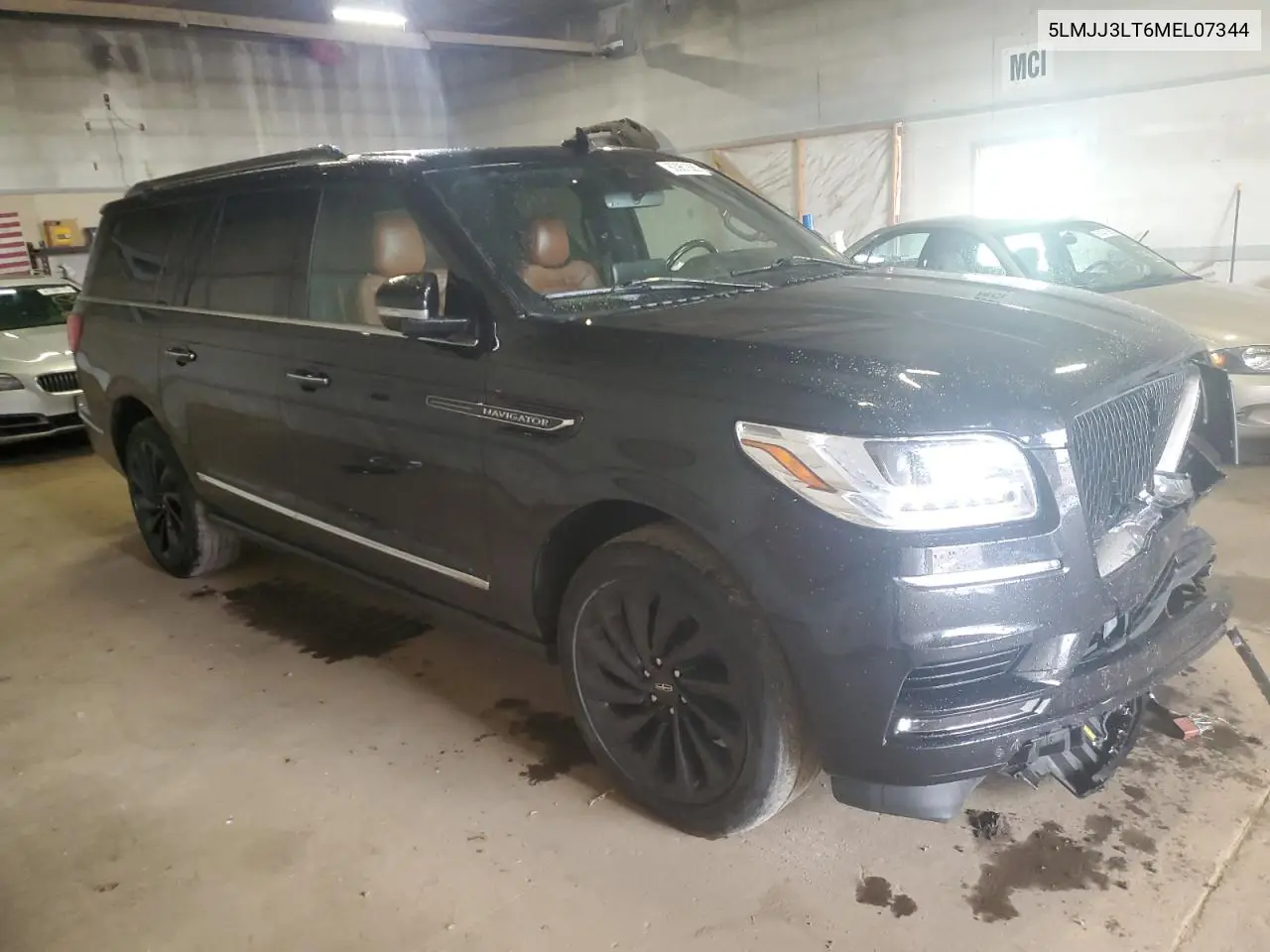 2021 Lincoln Navigator L Reserve VIN: 5LMJJ3LT6MEL07344 Lot: 60961885