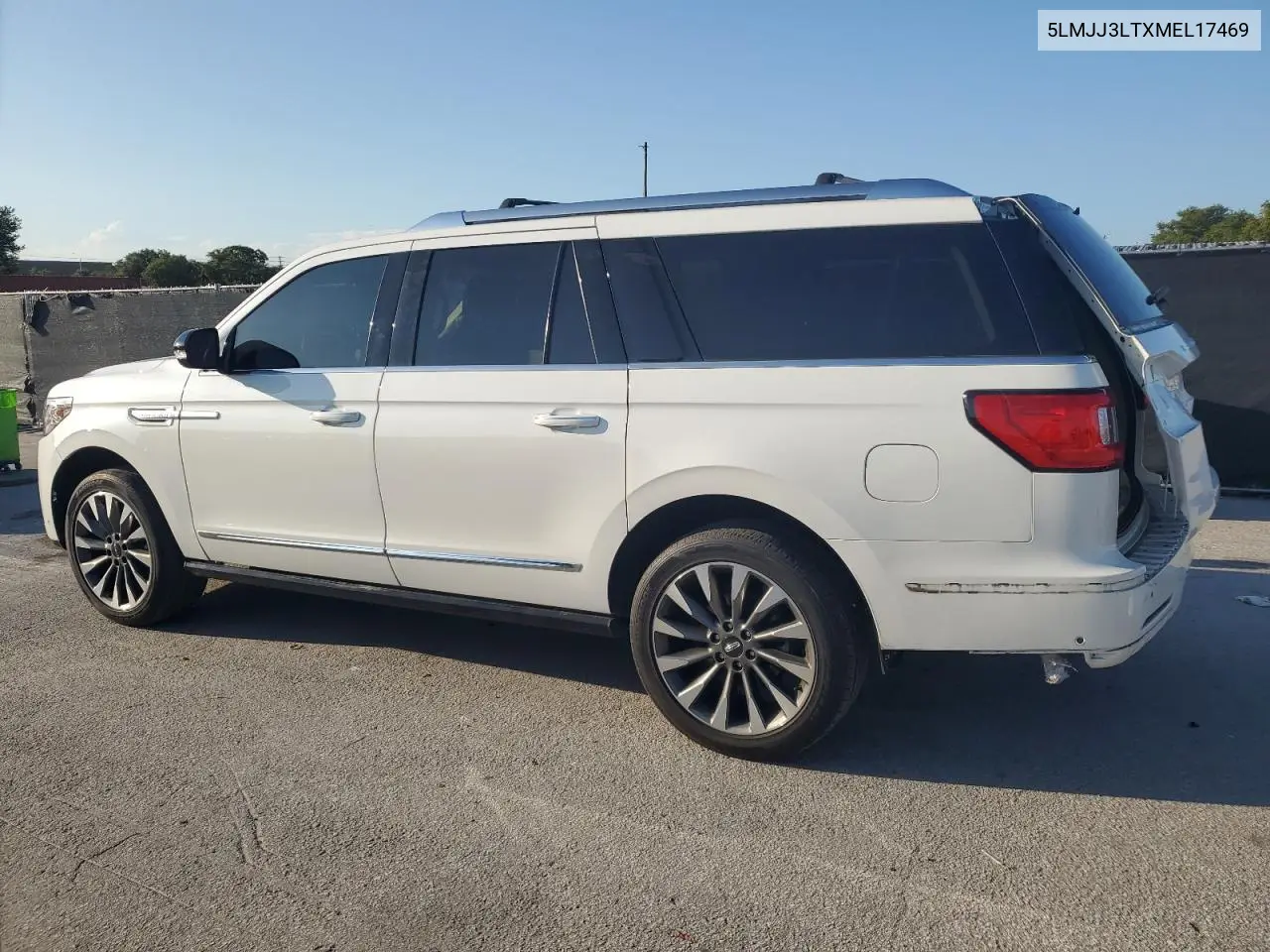 2021 Lincoln Navigator L Reserve VIN: 5LMJJ3LTXMEL17469 Lot: 61972145