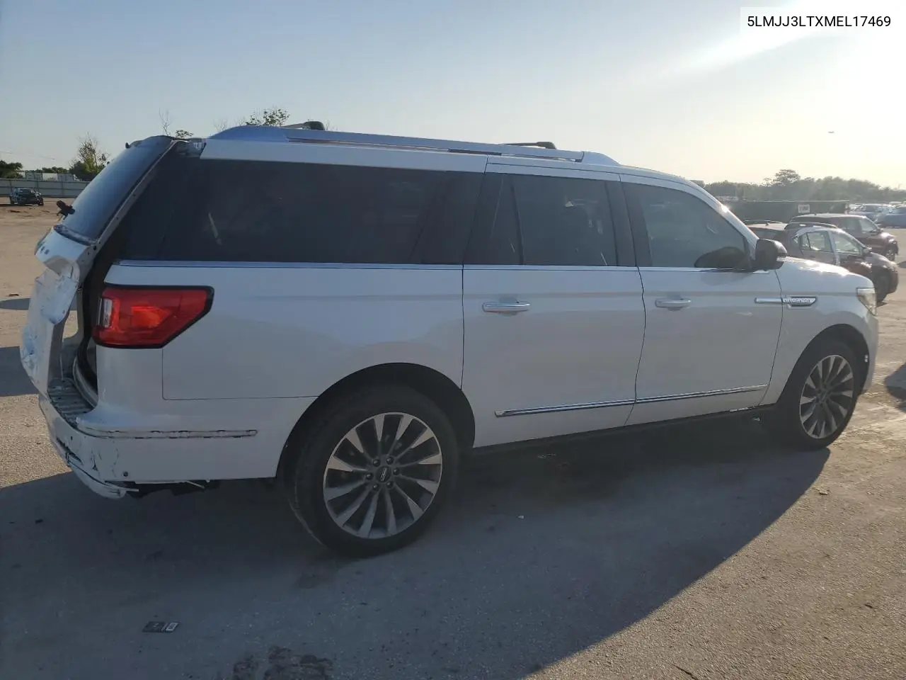 2021 Lincoln Navigator L Reserve VIN: 5LMJJ3LTXMEL17469 Lot: 61972145
