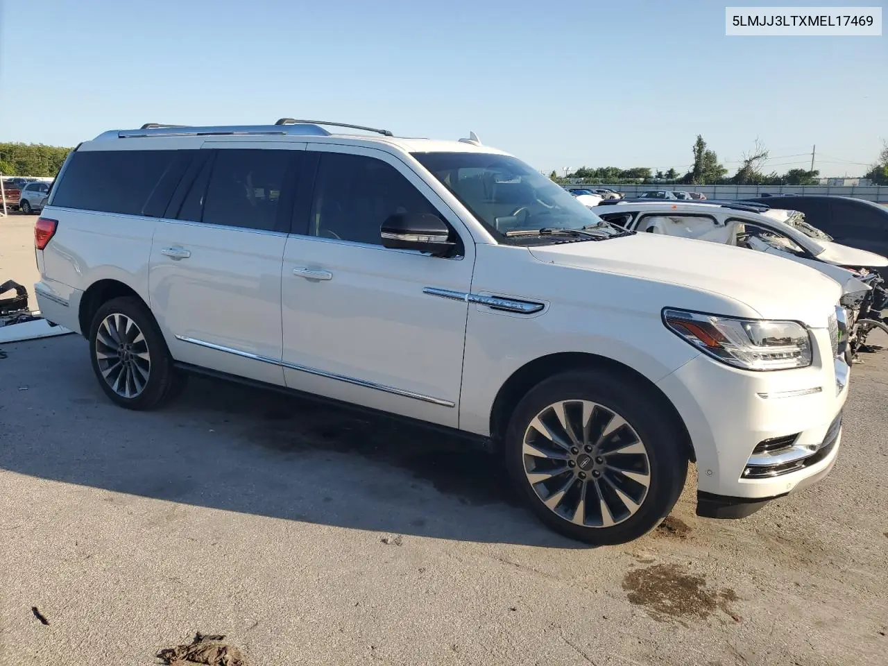 2021 Lincoln Navigator L Reserve VIN: 5LMJJ3LTXMEL17469 Lot: 61972145