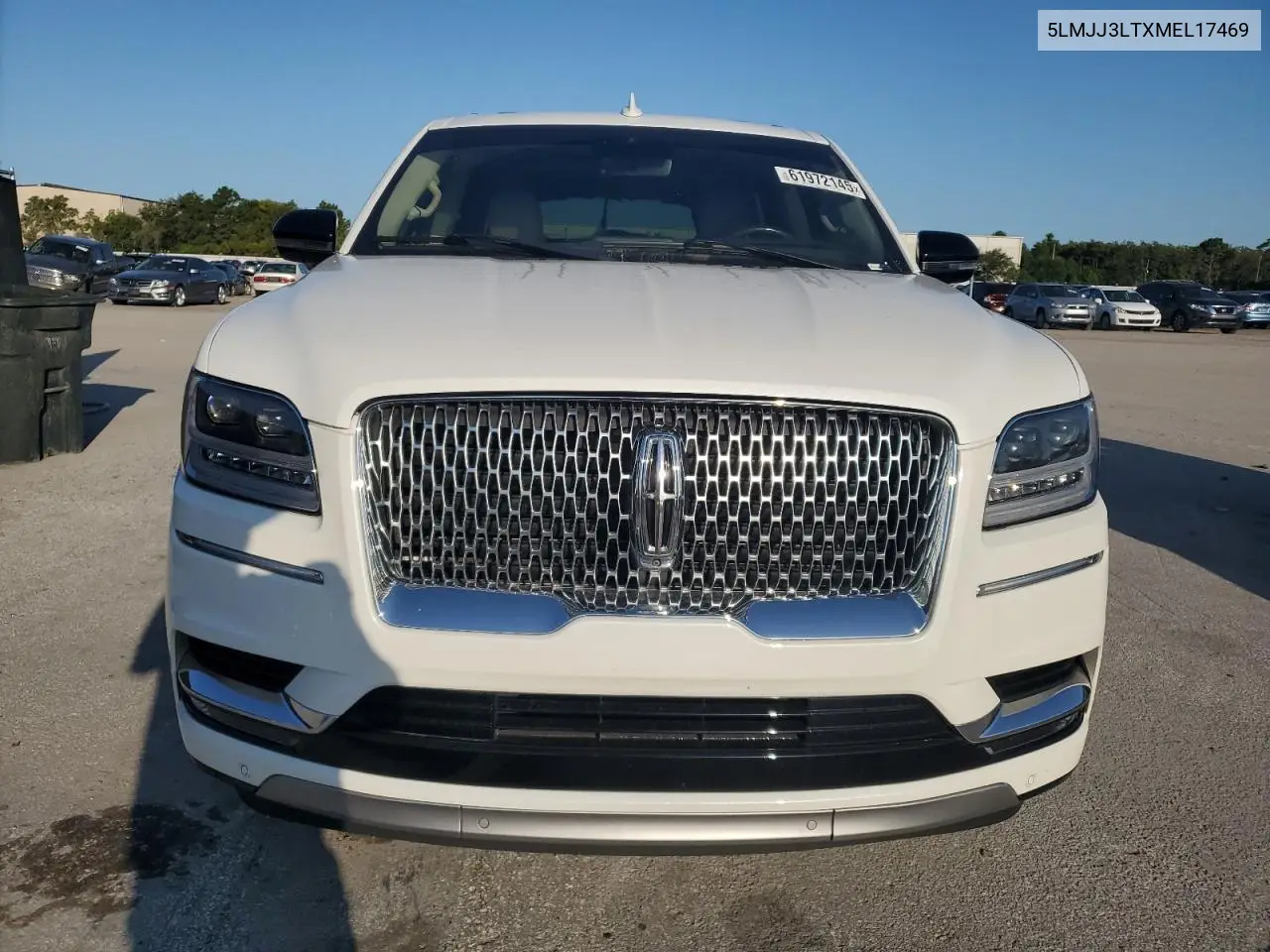 2021 Lincoln Navigator L Reserve VIN: 5LMJJ3LTXMEL17469 Lot: 61972145