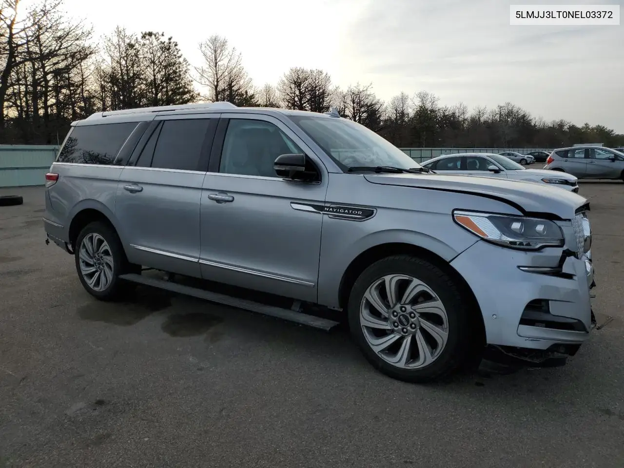 2022 Lincoln Navigator L Reserve VIN: 5LMJJ3LT0NEL03372 Lot: 48435975