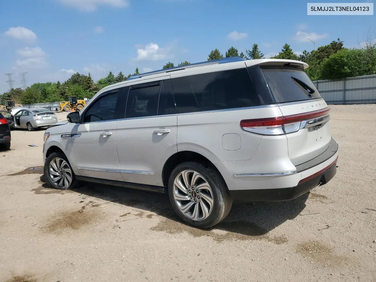 2022 Lincoln Navigator Reserve VIN: 5LMJJ2LT3NEL04123 Lot: 55170935