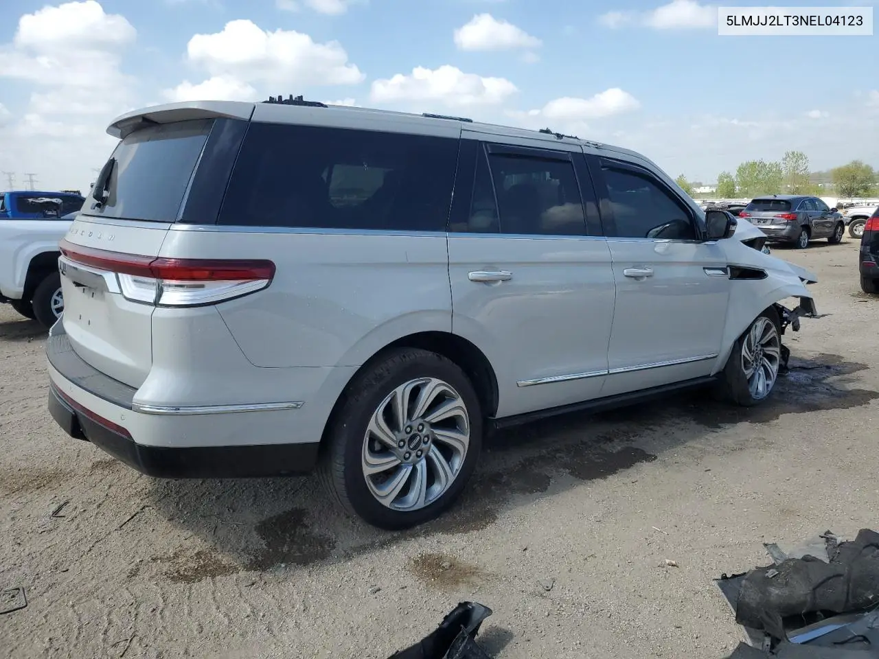 2022 Lincoln Navigator Reserve VIN: 5LMJJ2LT3NEL04123 Lot: 55170935