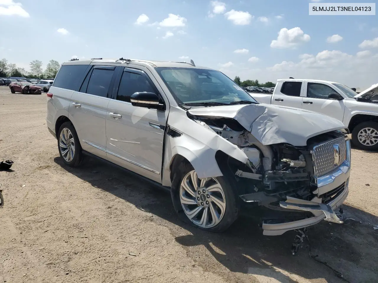 2022 Lincoln Navigator Reserve VIN: 5LMJJ2LT3NEL04123 Lot: 55170935