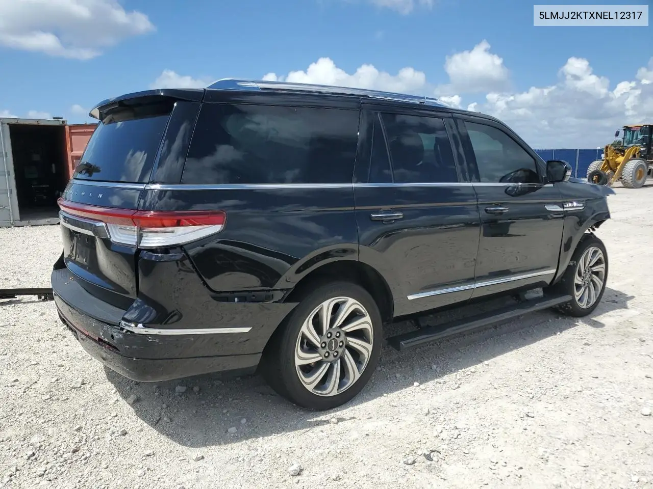 2022 Lincoln Navigator Reserve VIN: 5LMJJ2KTXNEL12317 Lot: 61246835