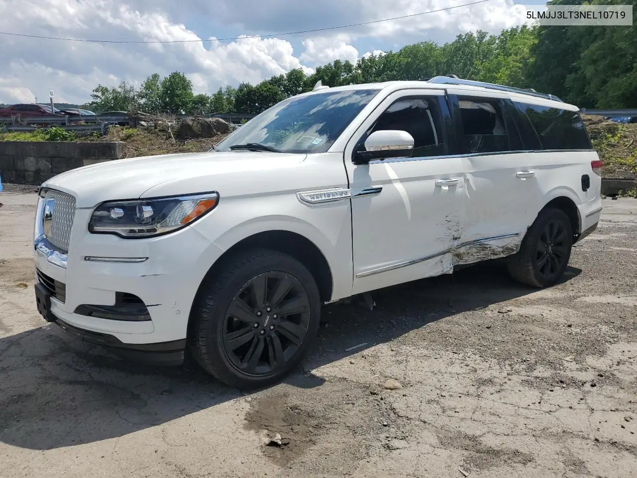 2022 Lincoln Navigator L Reserve VIN: 5LMJJ3LT3NEL10719 Lot: 61331215