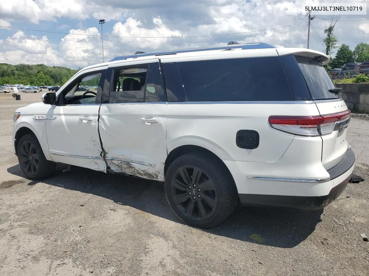 2022 Lincoln Navigator L Reserve VIN: 5LMJJ3LT3NEL10719 Lot: 61331215