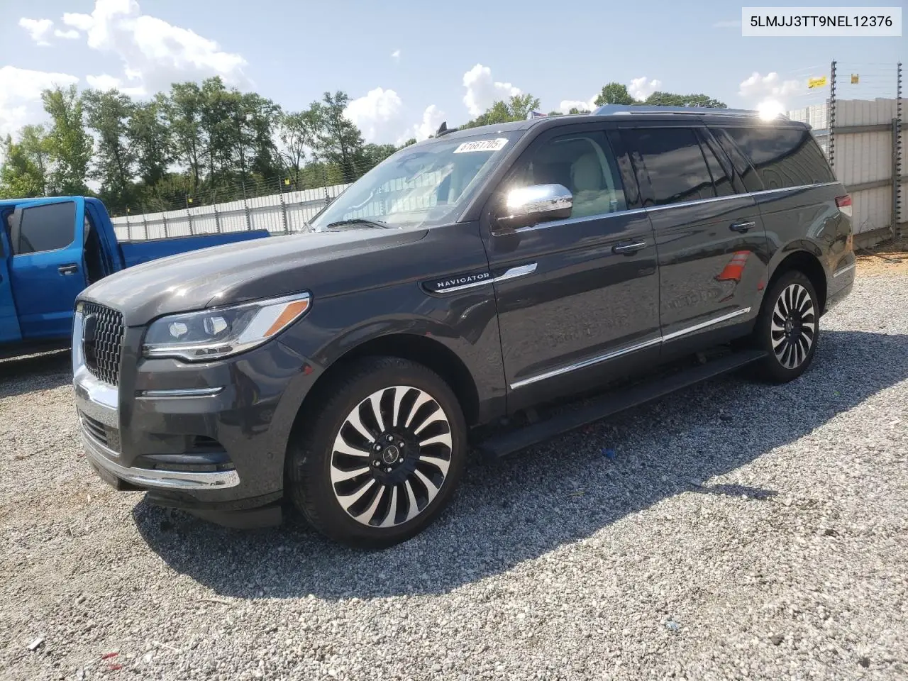 2022 Lincoln Navigator L Black Label VIN: 5LMJJ3TT9NEL12376 Lot: 61661705