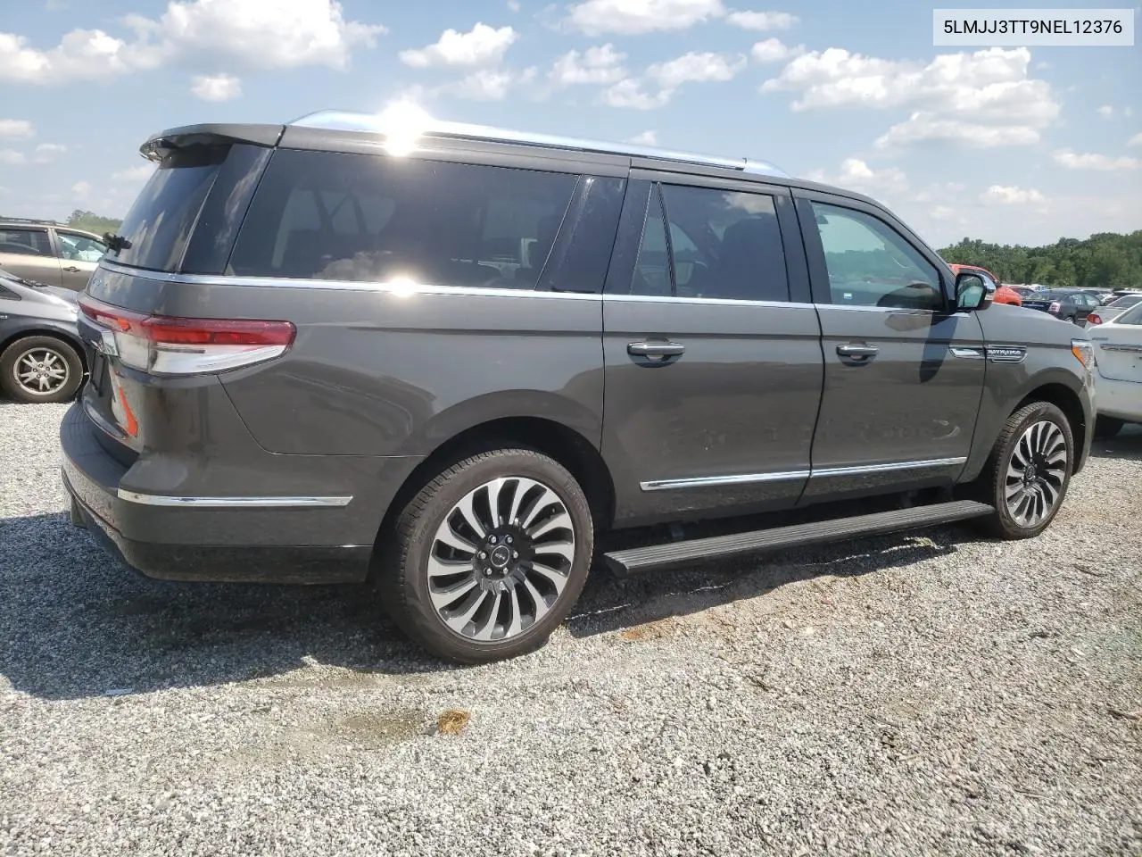 2022 Lincoln Navigator L Black Label VIN: 5LMJJ3TT9NEL12376 Lot: 61661705
