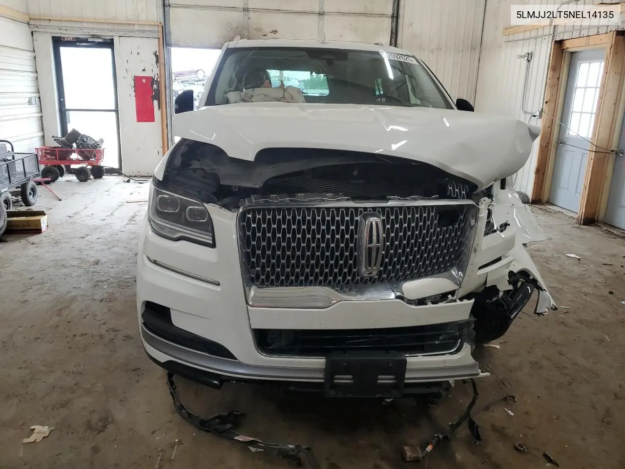 2022 Lincoln Navigator Reserve VIN: 5LMJJ2LT5NEL14135 Lot: 62092625