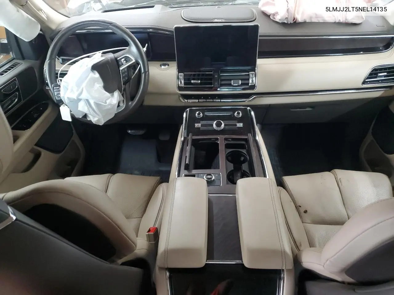 2022 Lincoln Navigator Reserve VIN: 5LMJJ2LT5NEL14135 Lot: 62092625