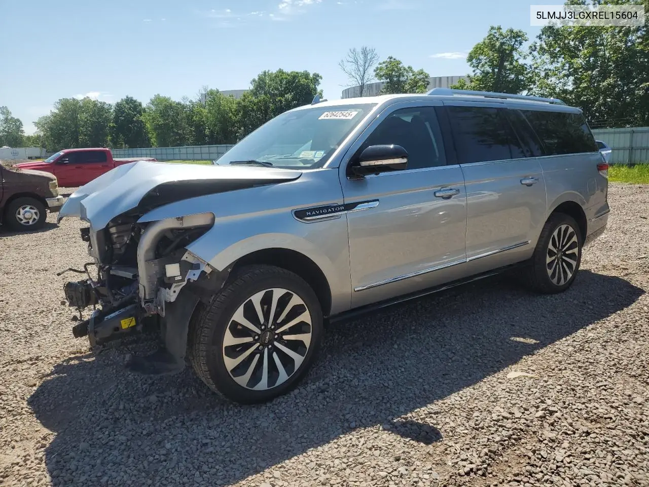 2024 Lincoln Navigator L Reserve VIN: 5LMJJ3LGXREL15604 Lot: 62642545