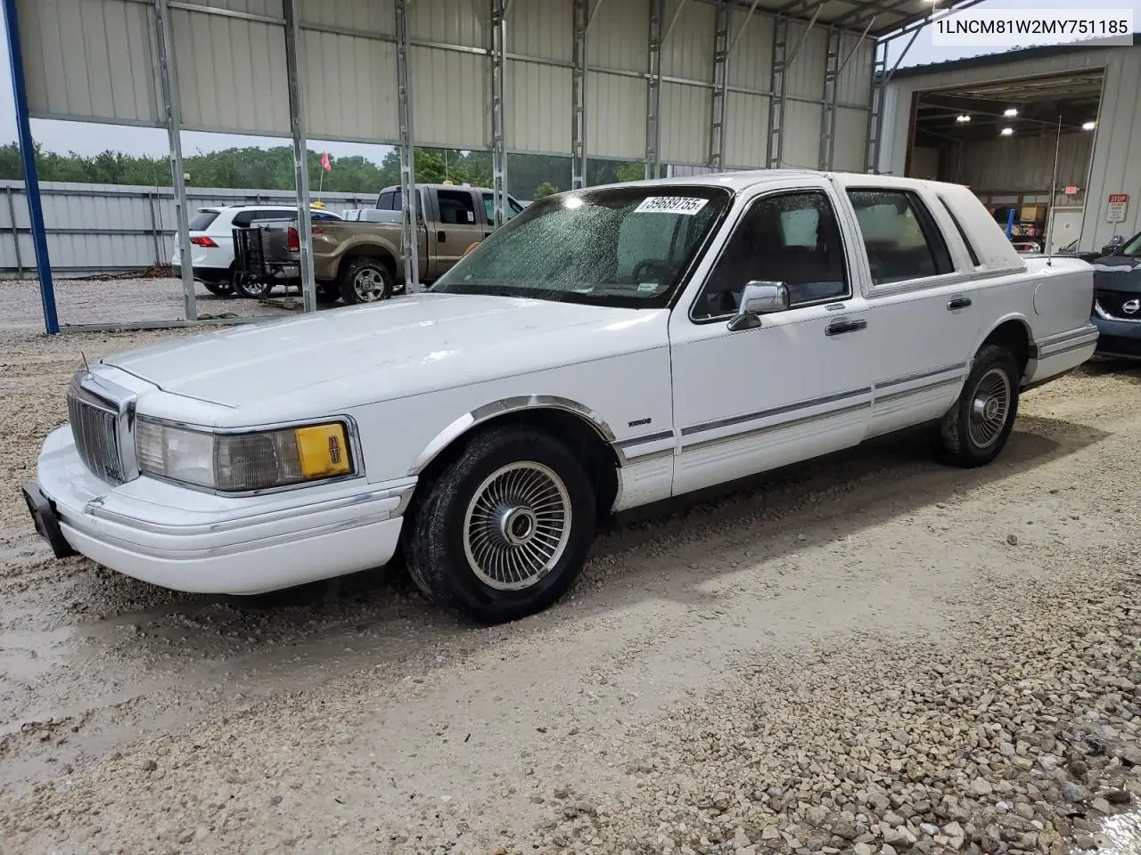 1991 Lincoln Town Car Executive VIN: 1LNCM81W2MY751185 Lot: 59689755