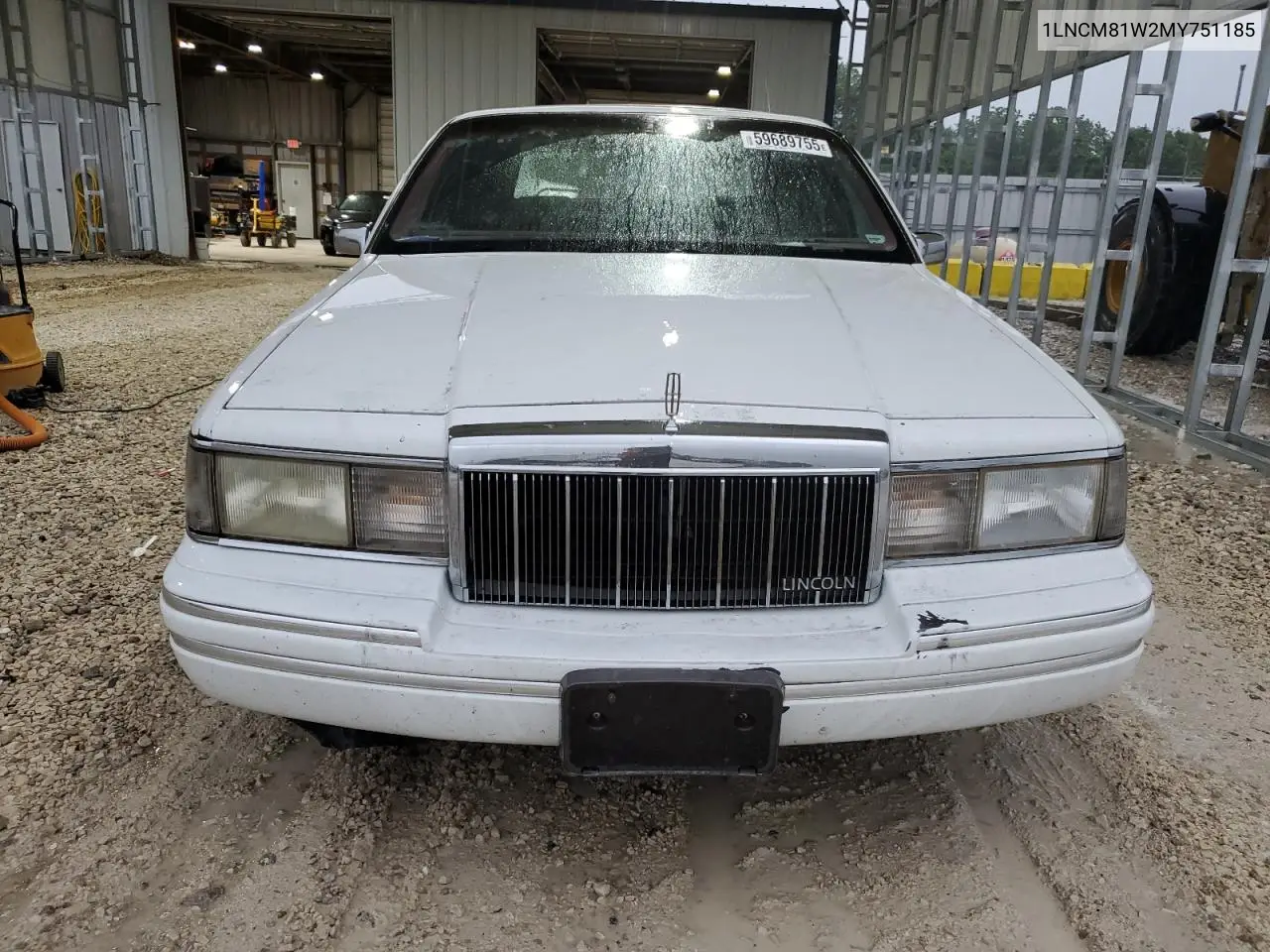 1991 Lincoln Town Car Executive VIN: 1LNCM81W2MY751185 Lot: 59689755