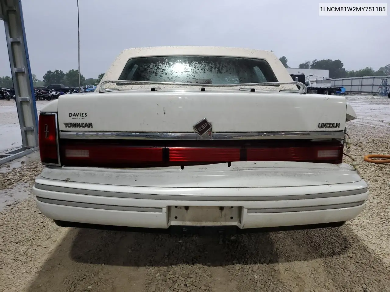 1991 Lincoln Town Car Executive VIN: 1LNCM81W2MY751185 Lot: 59689755