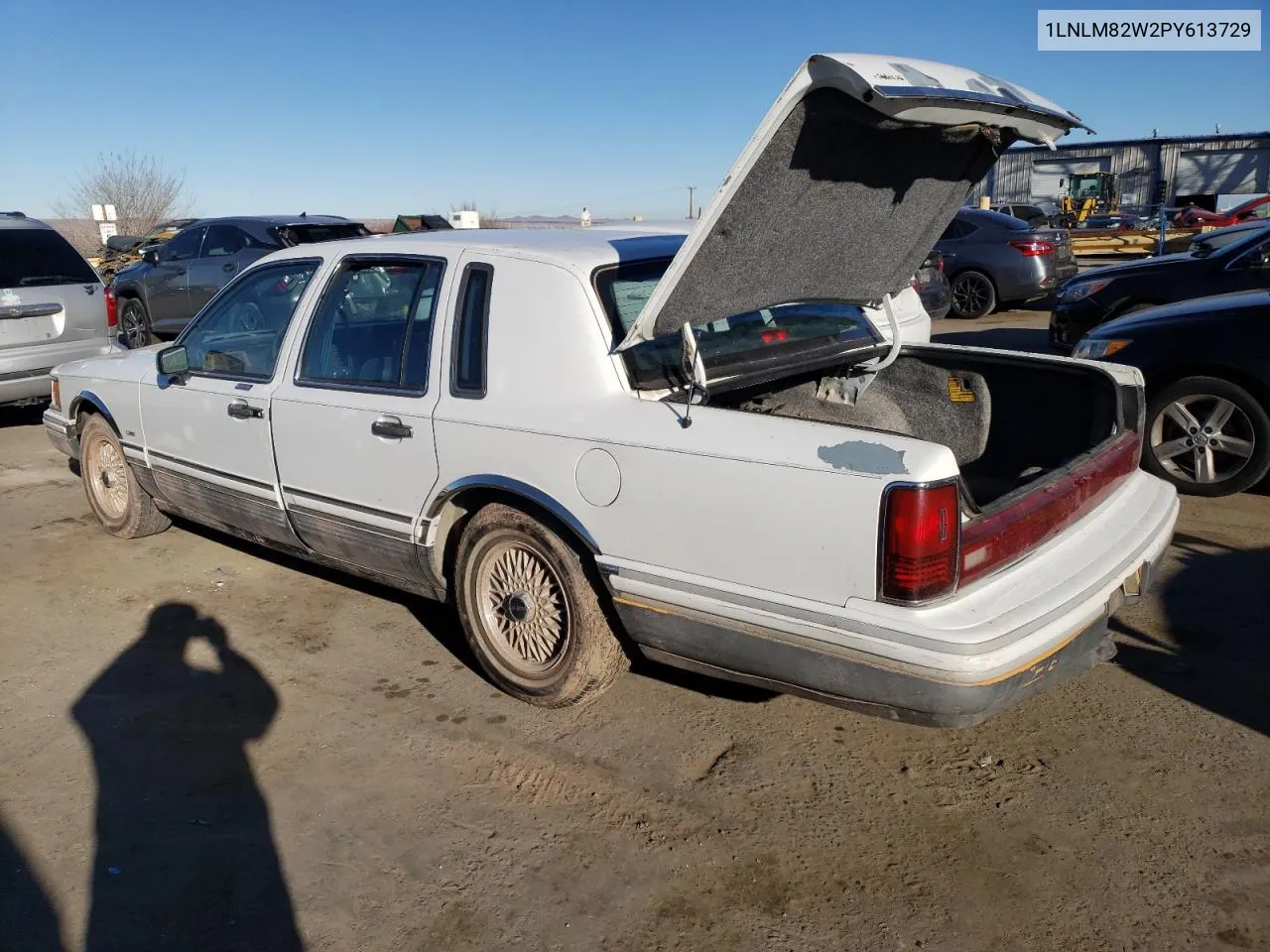 1993 Lincoln Town Car Signature VIN: 1LNLM82W2PY613729 Lot: 75395294