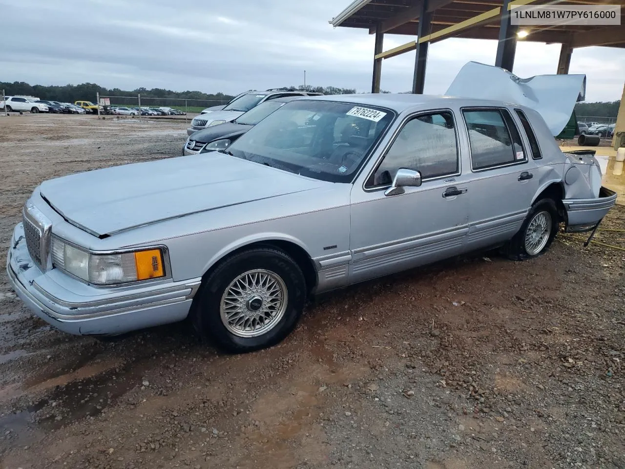 1993 Lincoln Town Car Executive VIN: 1LNLM81W7PY616000 Lot: 79762224