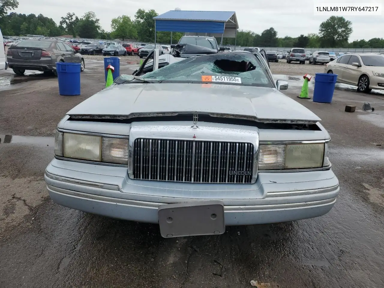 1994 Lincoln Town Car Executive VIN: 1LNLM81W7RY647217 Lot: 54511955