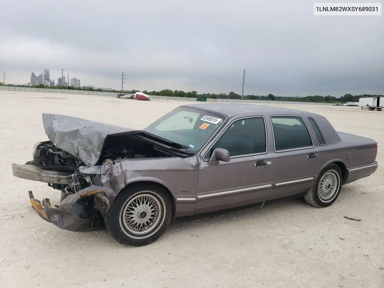 1995 Lincoln Town Car Signature VIN: 1LNLM82WXSY689031 Lot: 53495515