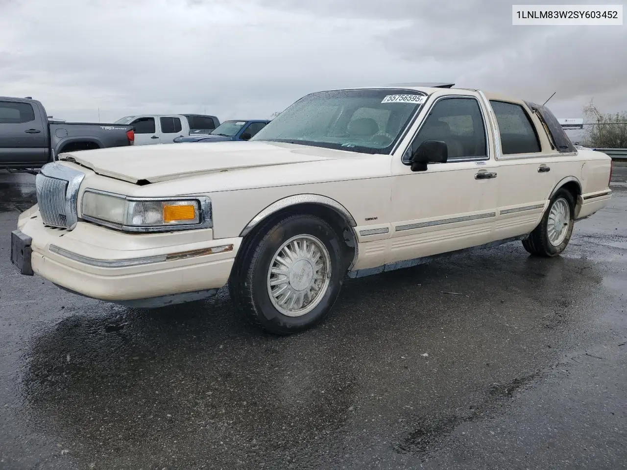 1995 Lincoln Town Car Cartier VIN: 1LNLM83W2SY603452 Lot: 55756595