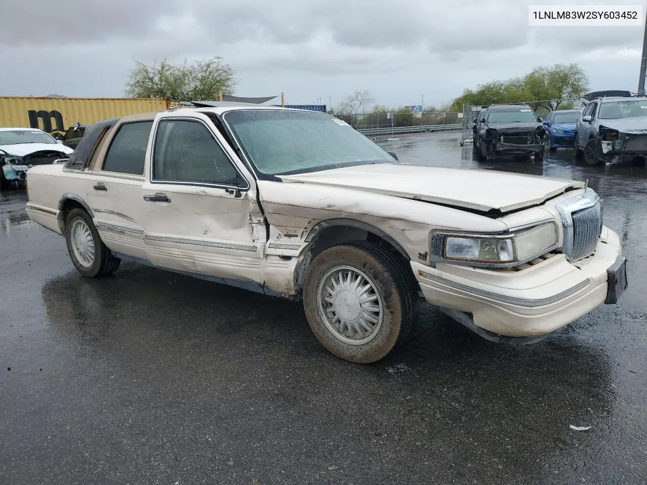 1995 Lincoln Town Car Cartier VIN: 1LNLM83W2SY603452 Lot: 55756595