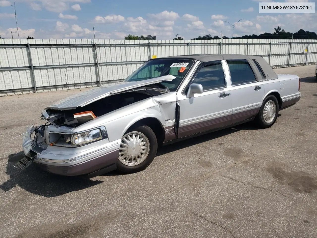 1995 Lincoln Town Car Cartier VIN: 1LNLM83W4SY673261 Lot: 56045235
