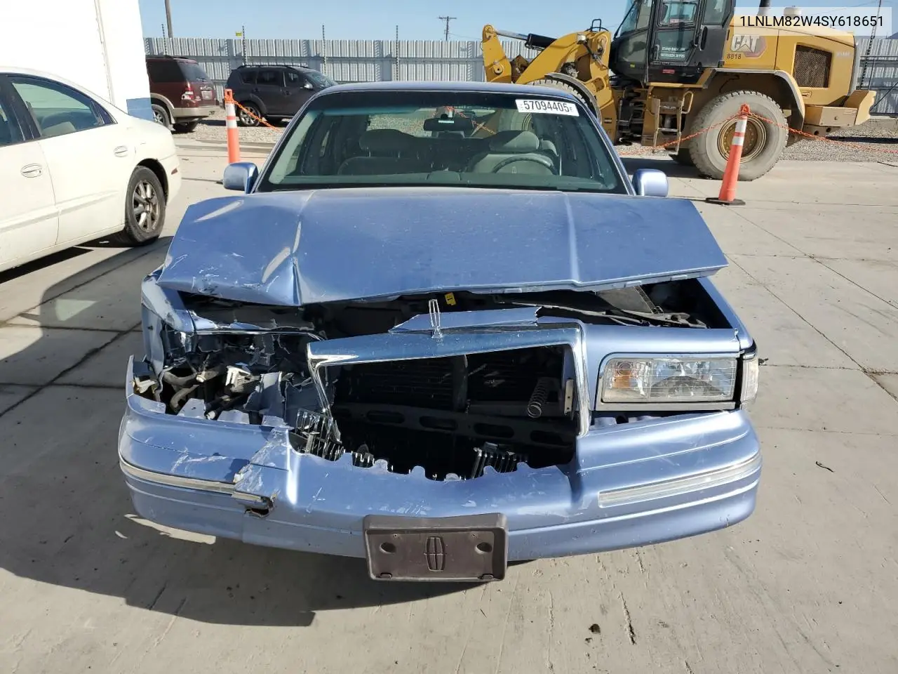 1995 Lincoln Town Car Signature VIN: 1LNLM82W4SY618651 Lot: 57094405