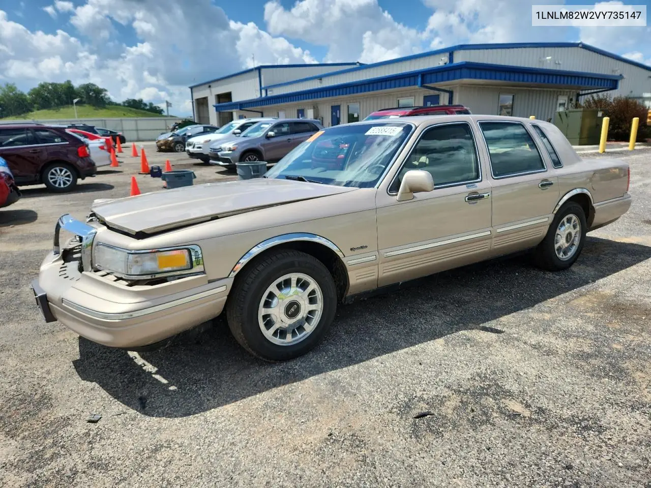 1997 Lincoln Town Car Signature VIN: 1LNLM82W2VY735147 Lot: 62588415