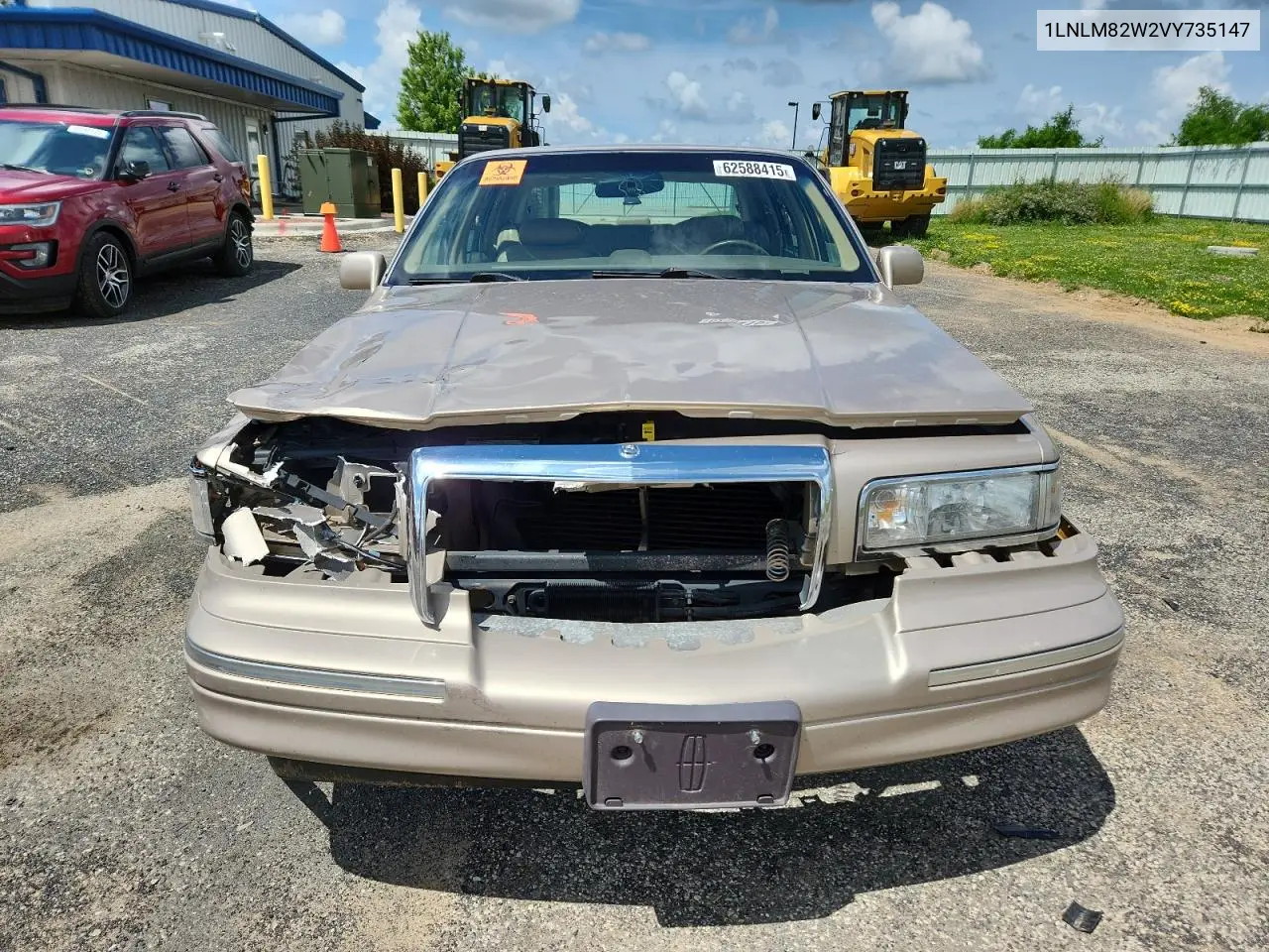 1997 Lincoln Town Car Signature VIN: 1LNLM82W2VY735147 Lot: 62588415