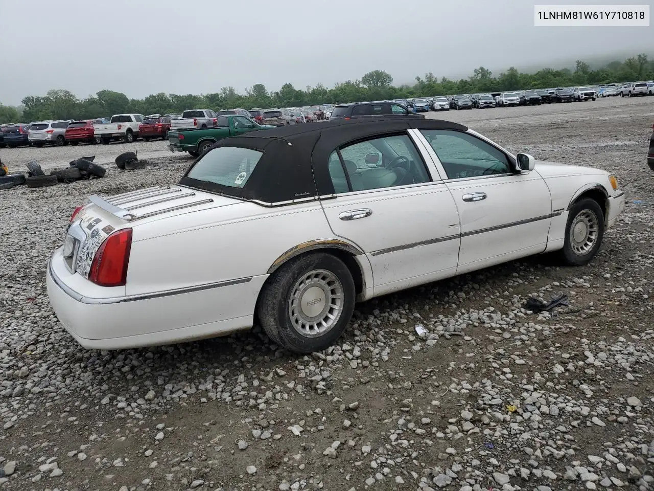2001 Lincoln Town Car Executive VIN: 1LNHM81W61Y710818 Lot: 56505745