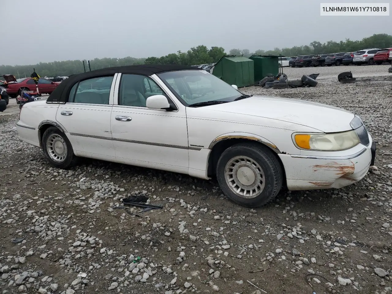 2001 Lincoln Town Car Executive VIN: 1LNHM81W61Y710818 Lot: 56505745