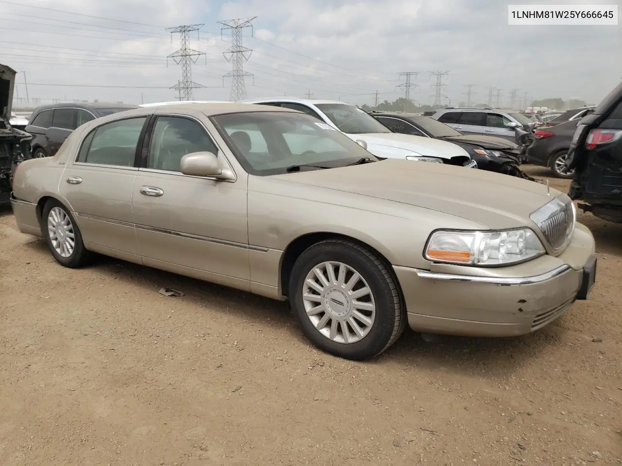 2005 Lincoln Town Car Signature VIN: 1LNHM81W25Y666645 Lot: 56103945