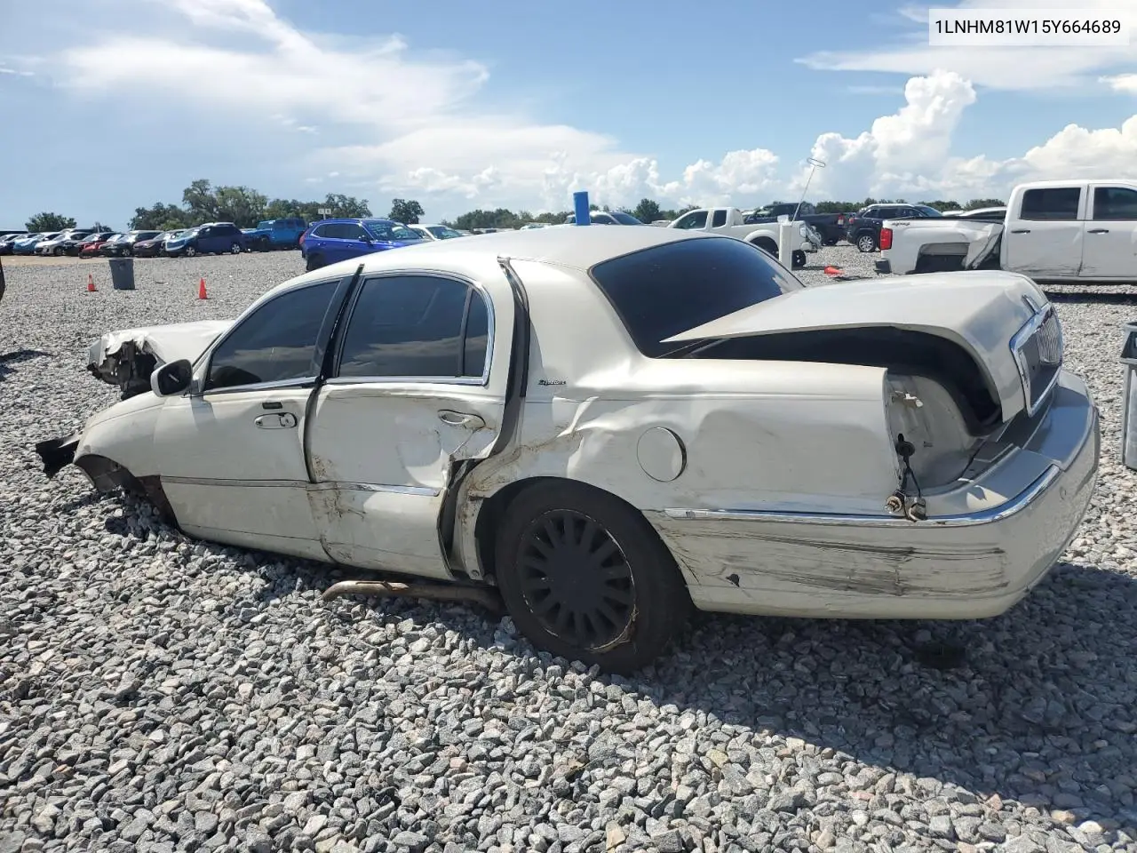 2005 Lincoln Town Car Signature VIN: 1LNHM81W15Y664689 Lot: 61832415