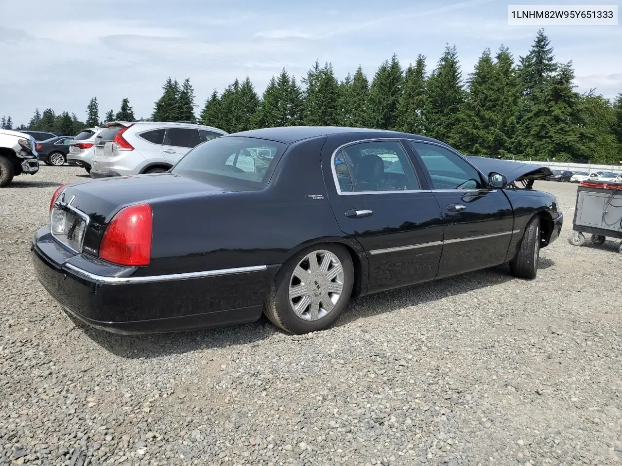2005 Lincoln Town Car Signature Limited VIN: 1LNHM82W95Y651333 Lot: 62237435