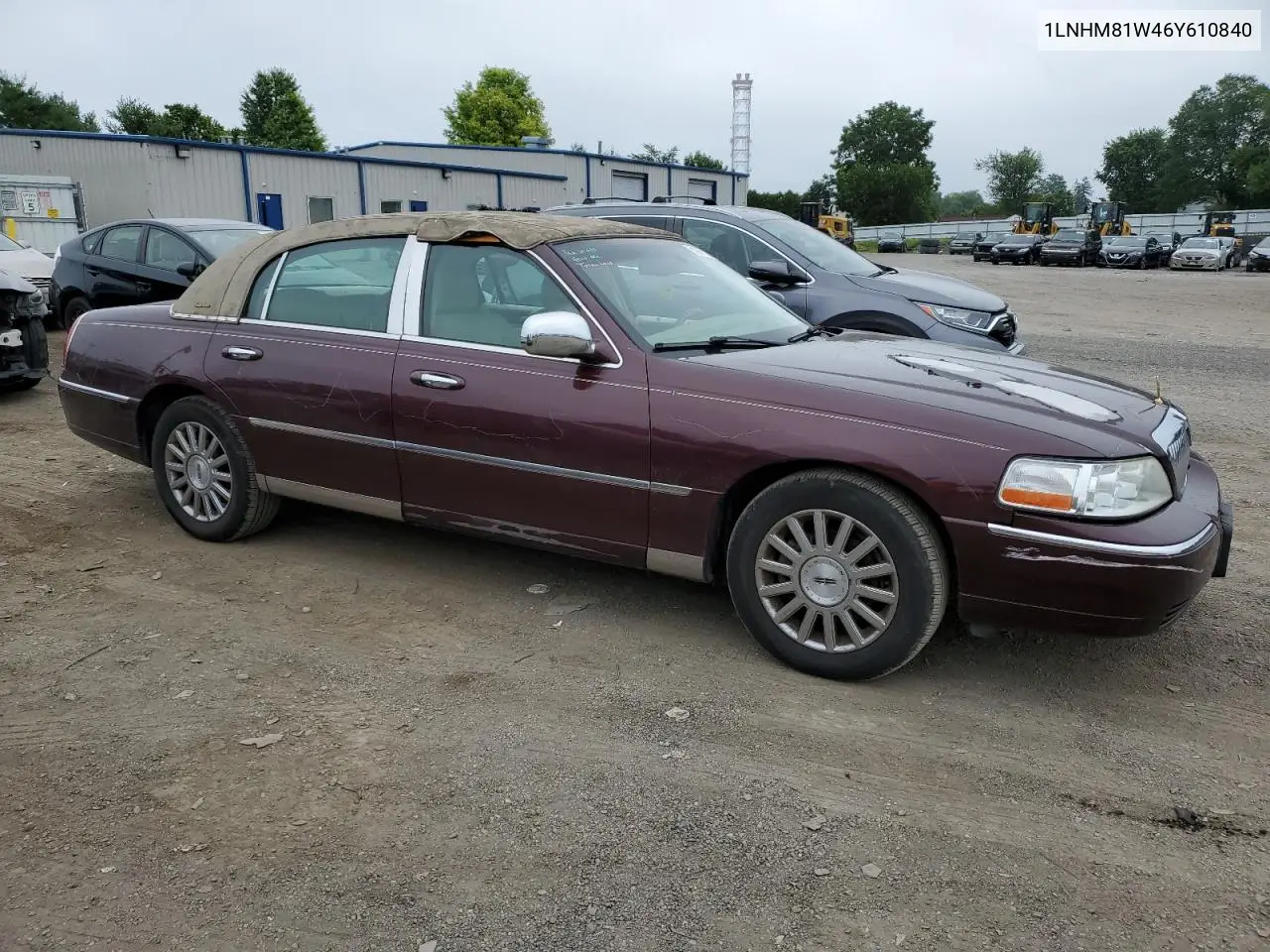 2006 Lincoln Town Car Signature VIN: 1LNHM81W46Y610840 Lot: 61987125