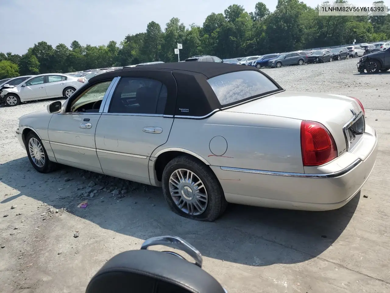 2006 Lincoln Town Car Signature Limited VIN: 1LNHM82V56Y616393 Lot: 62202705