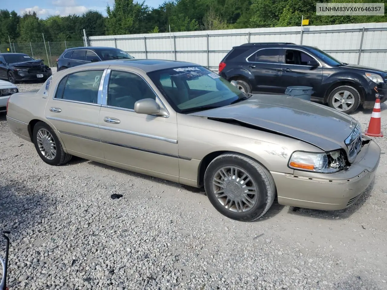 2006 Lincoln Town Car Designer VIN: 1LNHM83VX6Y646357 Lot: 62255825