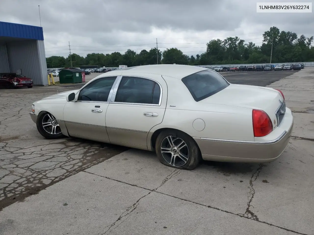 2006 Lincoln Town Car Designer VIN: 1LNHM83V26Y632274 Lot: 62811015