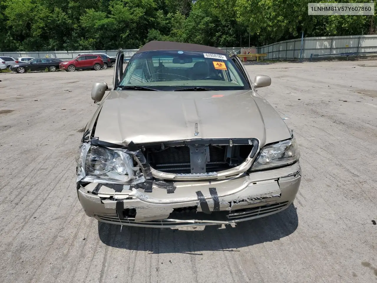 2007 Lincoln Town Car Signature VIN: 1LNHM81V57Y607860 Lot: 62859185